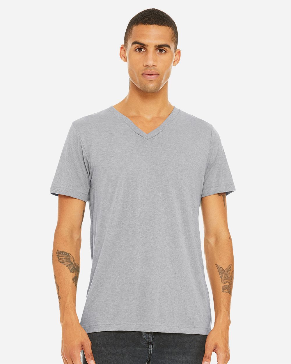 Unisex Triblend V-Neck Short Sleeve Tee - 3415