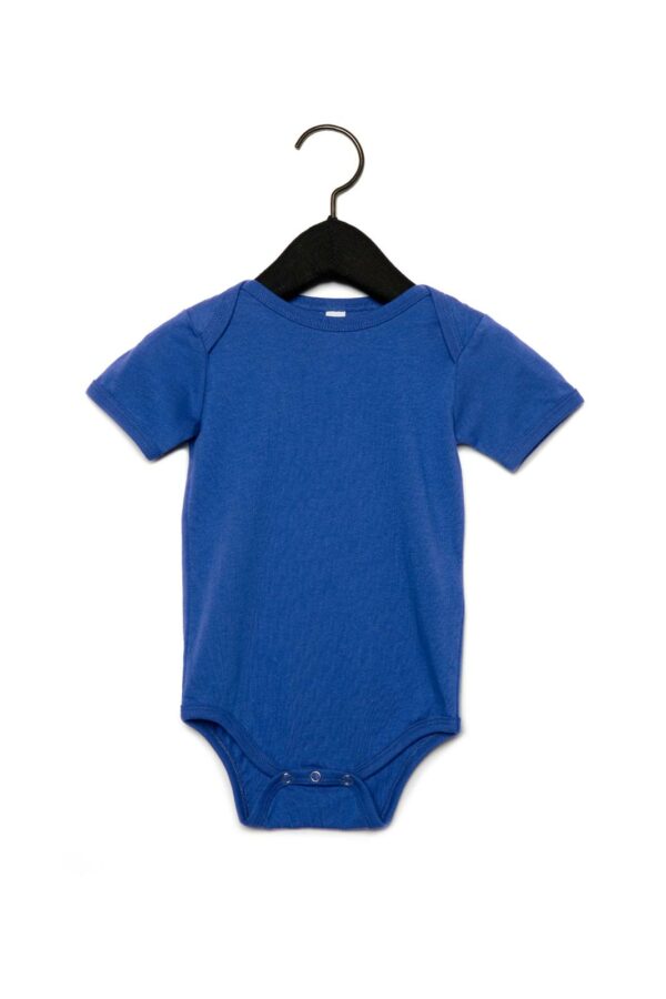 Bella + Canvas®100B Heather Baby Jersey Short Sleeve Tee Bodysuit - Image 4