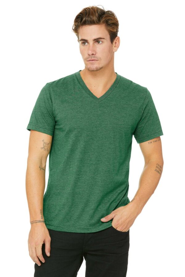 Unisex Jersey Short Sleeve V-Neck Tee | Bella+Canvas® 3005 Solid Colors - Image 5