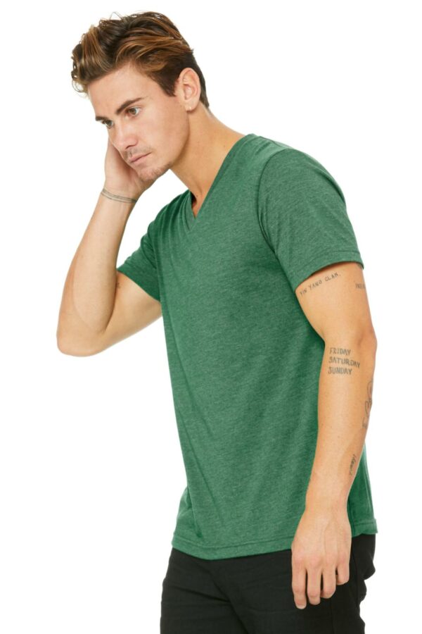 Unisex Jersey Short Sleeve V-Neck Tee | Bella+Canvas® 3005 Solid Colors - Image 6
