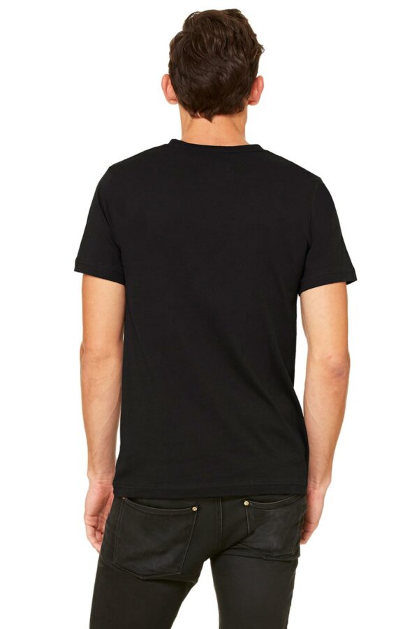 Unisex Jersey Short Sleeve V-Neck Tee | Bella+Canvas® 3005 Solid Colors - Image 4