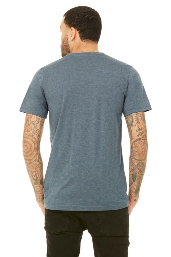 Unisex Jersey Short Sleeve V-Neck Tee | Bella+Canvas® 3005 Heather Colors - Image 7