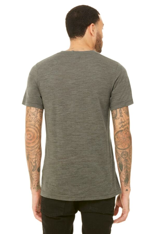 Unisex Jersey Short Sleeve V-Neck Tee | Bella+Canvas® 3005 Heather Colors - Image 4