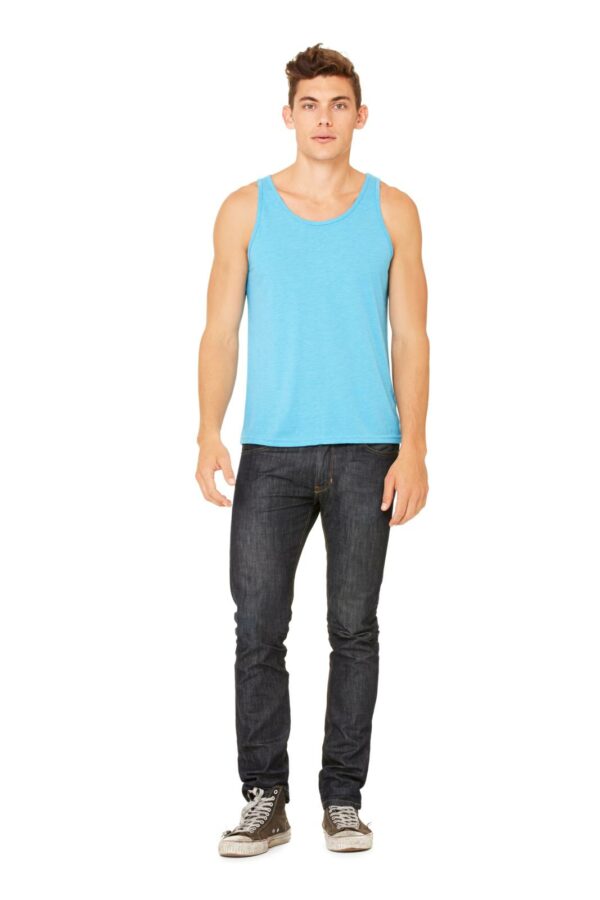 Unisex Jersey Tank | Bella+Canvas® 3480 Solid Colors - Image 2