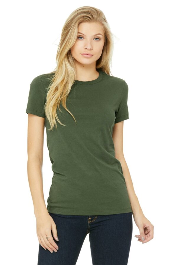 Women's Relaxed T-Shirt | Bella+Canvas® 6400 Solid Colors - Image 2