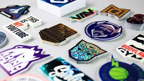 Solvent & UV Sticker Printing - process using solvent-based or UV-curable inks to produce durable stickers for outdoor/indoor use.
