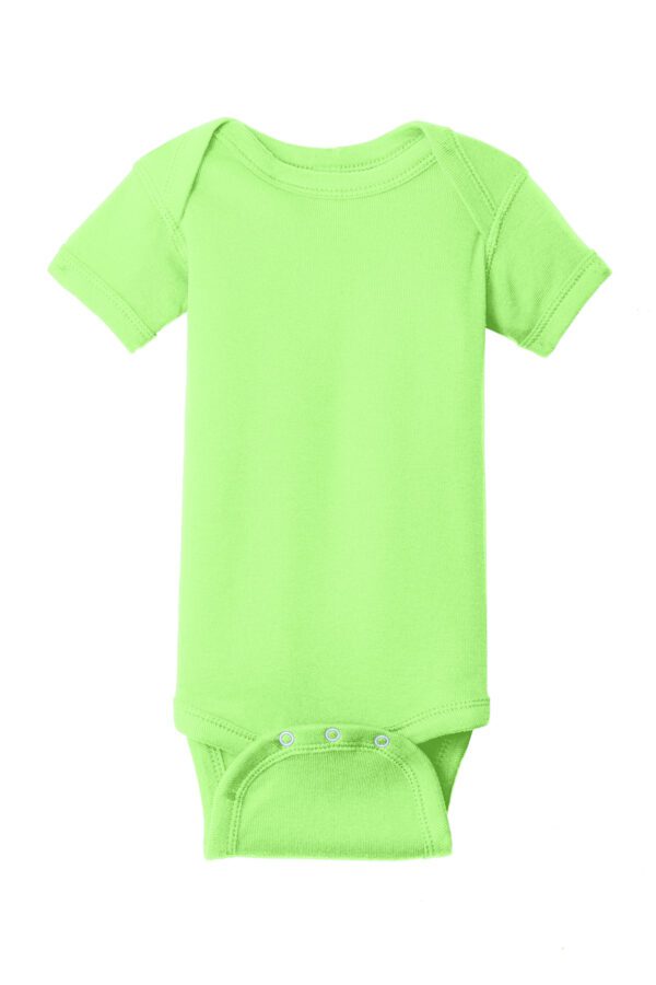 Rabbit Skins™ RS4400 Infant Short Sleeve Baby Rib Bodysuit - Image 4
