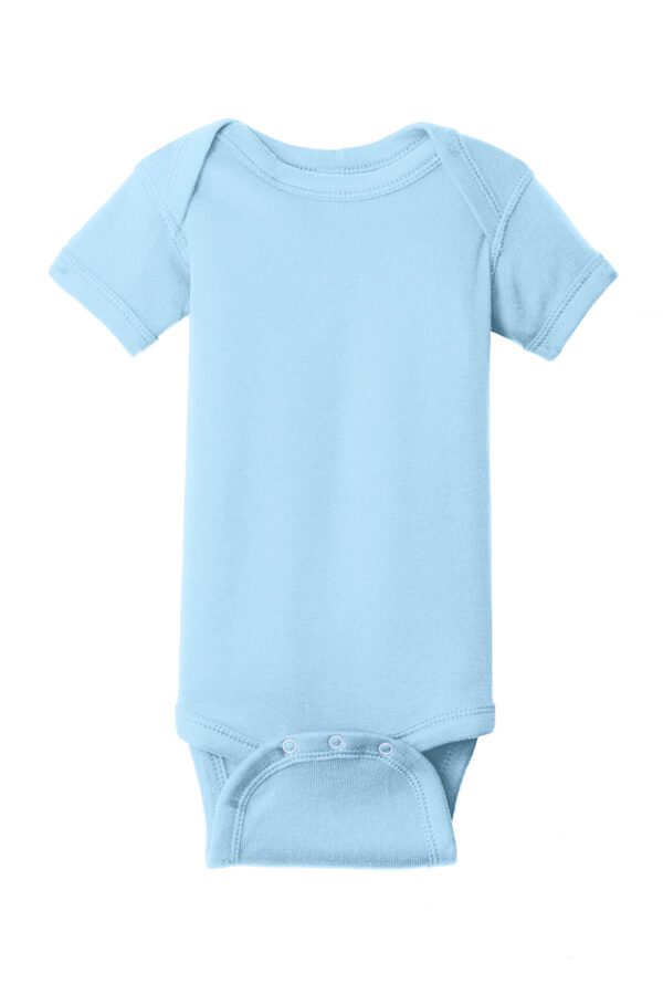 Rabbit Skins™ RS4400 Infant Short Sleeve Baby Rib Bodysuit - Image 3