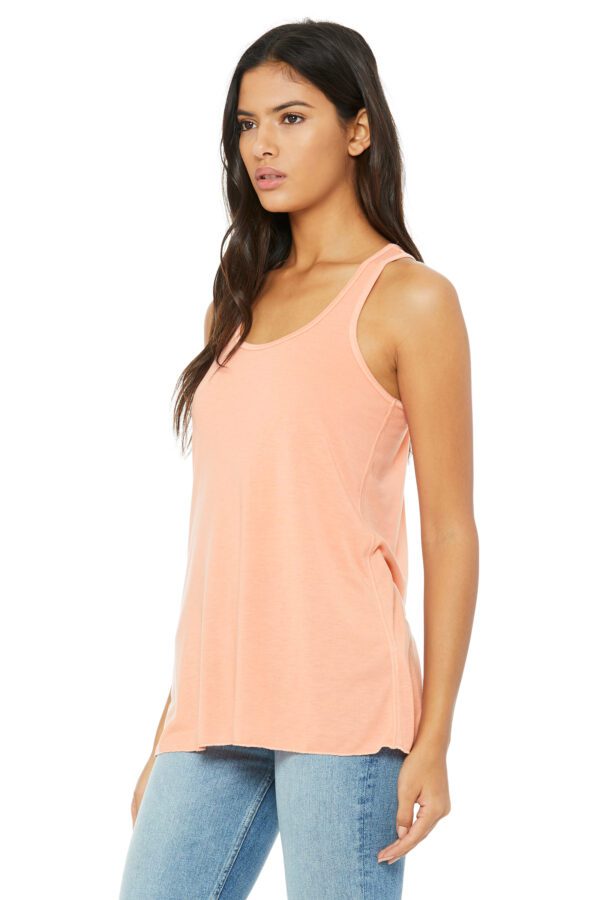 Womens Flowy Raceback Tank | Bella+Canvas® 8800 Solid Colors - Image 6