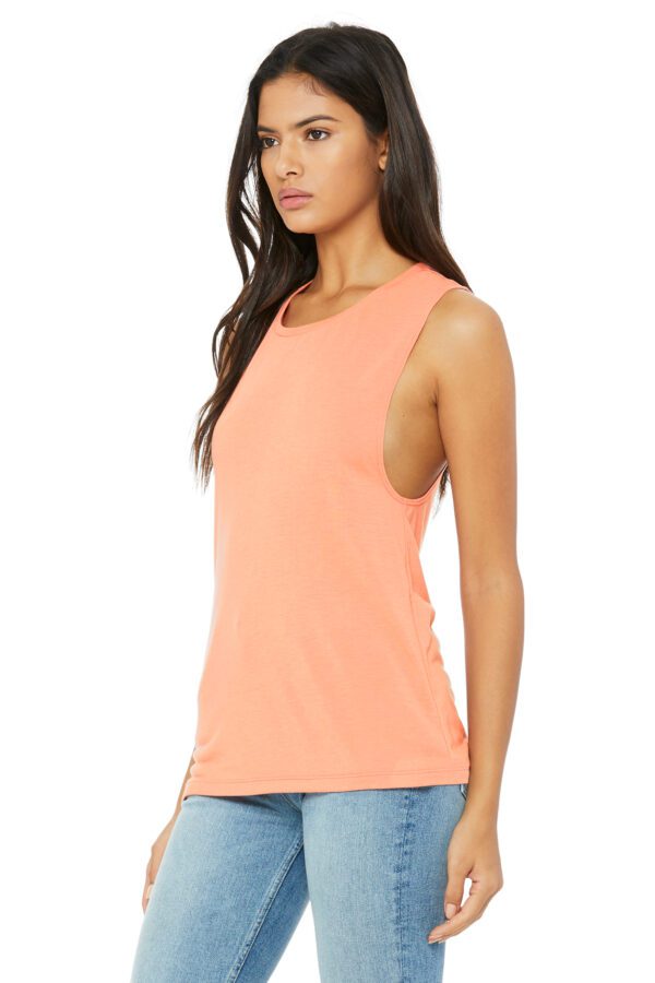 Women's Flowy Scoop Muscle Tank | Bella+Canvas® 8803 Solid Colors - Image 6
